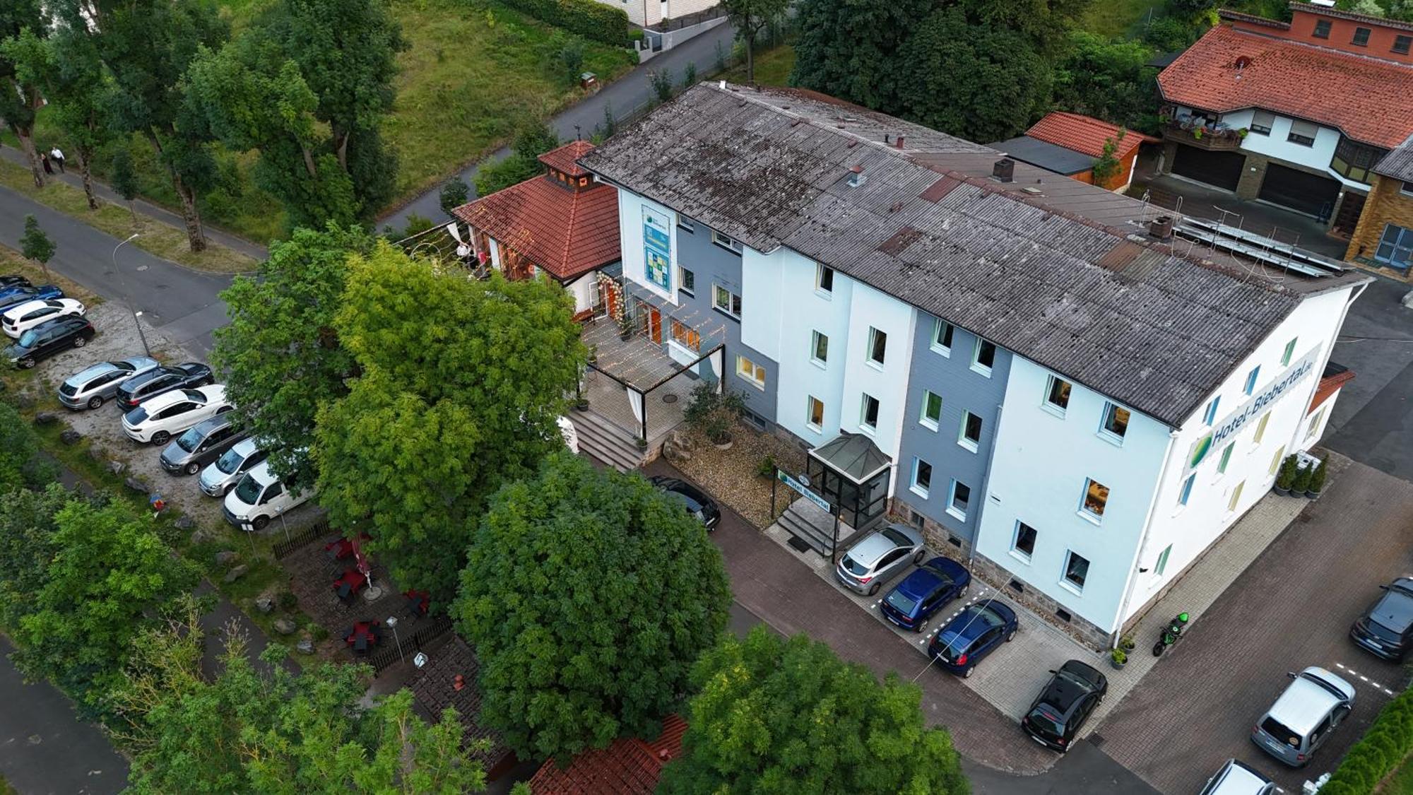 Garni Hotel Biebertal Am Milseburgradweg Hofbieber Екстер'єр фото